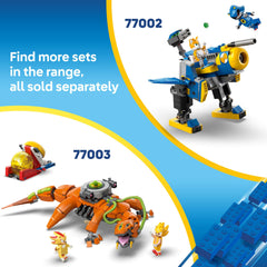 LEGO Sonic gun-hunter-robot figure enables epic confrontations and strategy play.