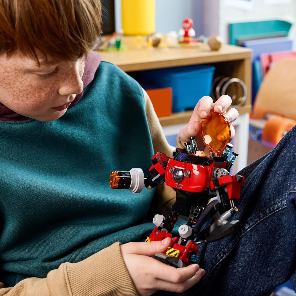 LEGO Sonic mech 6 stud launcher for dynamic launch action