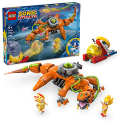 LEGO Sonic Super Shadow Biolizard energy pod for action-packed play.