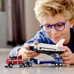 LEGO space-themed kit works with other sets for bigger missions.