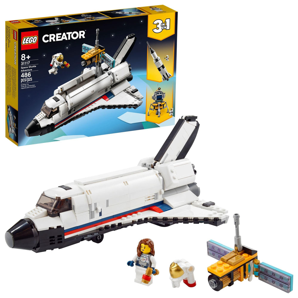 LEGO Space Shuttle Adventure 31117 cockpit control panel for immersive space missions