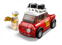 LEGO Speed Champions 2018 MINI John Cooper Works Buggy suspension enables rough-terrain action