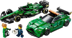 LEGO Speed Champions Aston Martin Safety Car side profile for imaginative racing