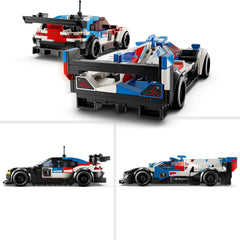 LEGO Speed Champions BMW M4 GT3 interior detail with cockpit elements.