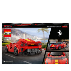 LEGO Speed Champions Ferrari 812 Competizione 76914 display-ready collection setup