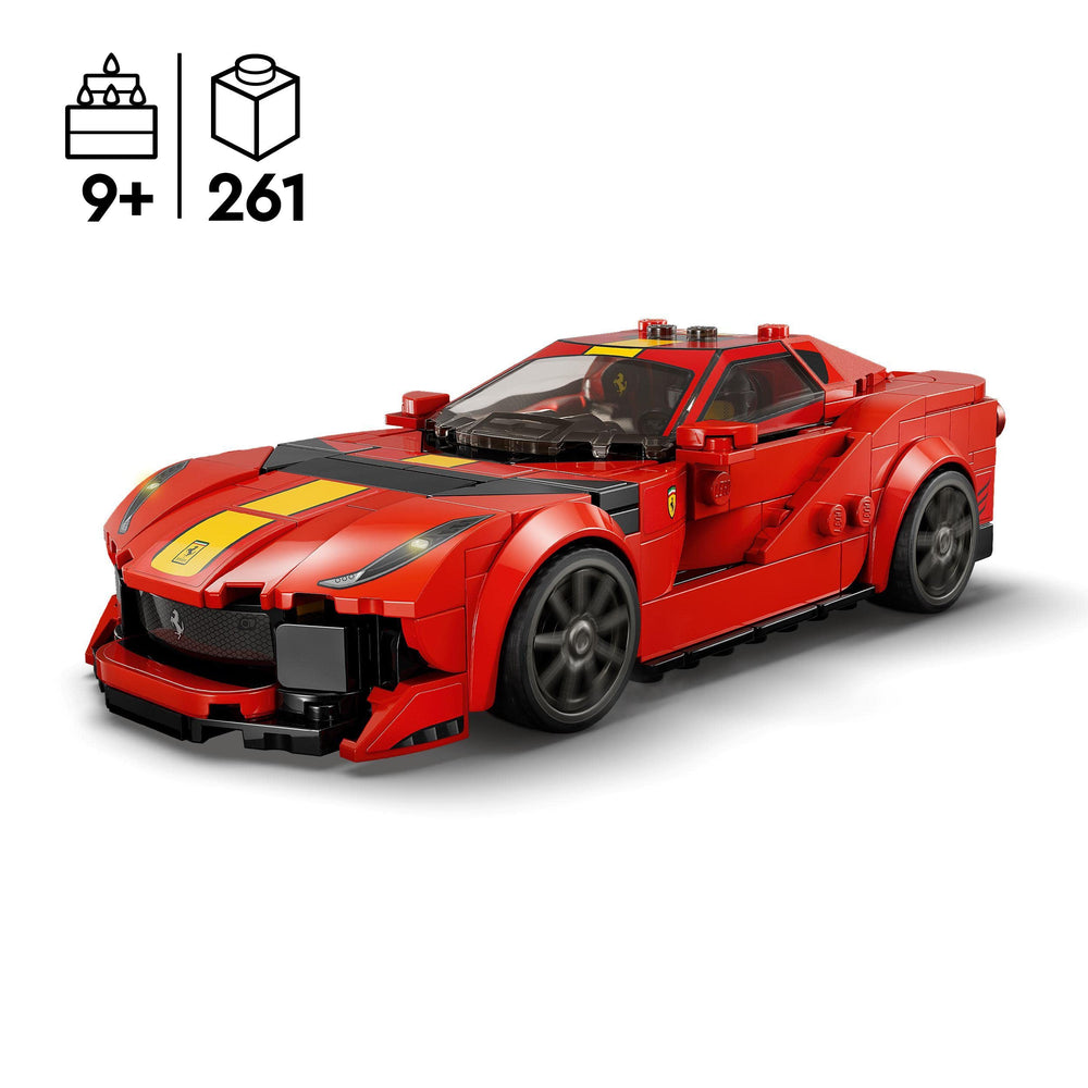 LEGO Speed Champions Ferrari 812 Competizione 76914 driver minifigure behind the wheel