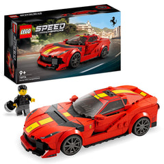 LEGO Speed Champions Ferrari 812 Competizione 76914 model car for display and collection