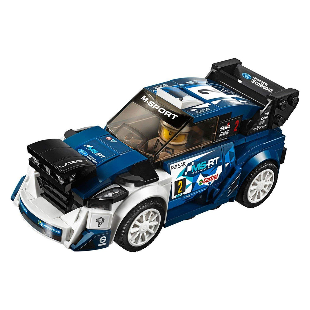 LEGO Speed Champions Ford Fiesta M-Sport WRC 75885 minifigure driver included for racing action