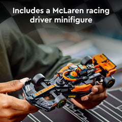 LEGO Speed Champions McLaren 76919 wheels and Pirelli detailing for realism