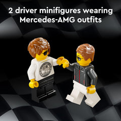 LEGO Speed Champions Mercedes-AMG SL63 roadster open-top for quick races