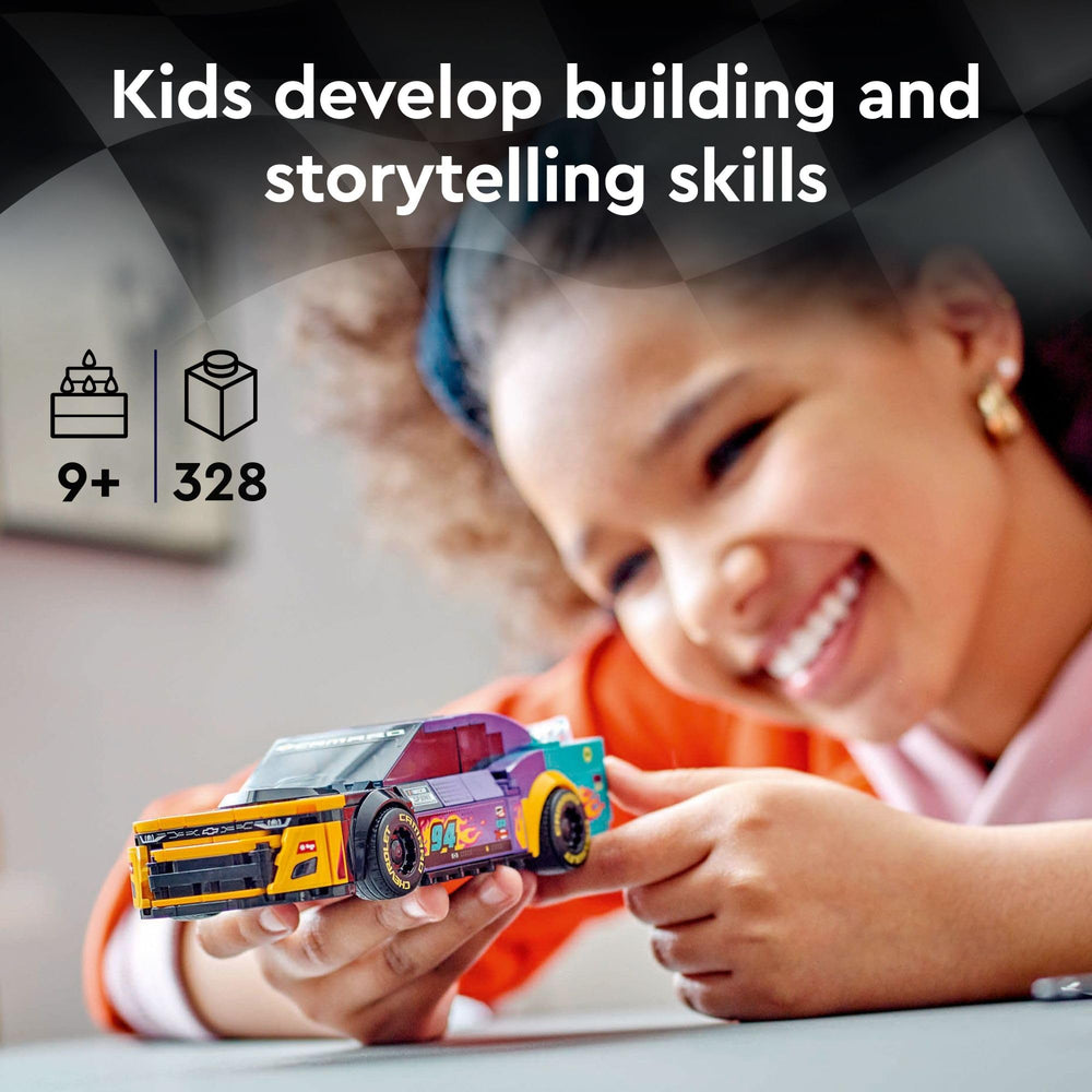 LEGO Speed Champions display model, perfect shelf-worthy car and conversation starter