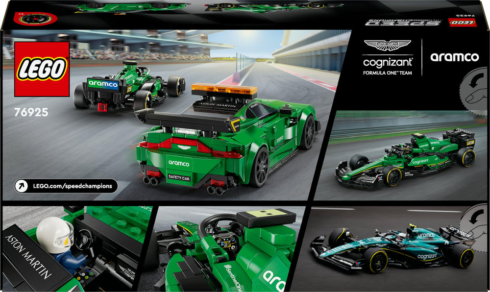 LEGO Speed Champions packaging artwork highlighting gift-ready box