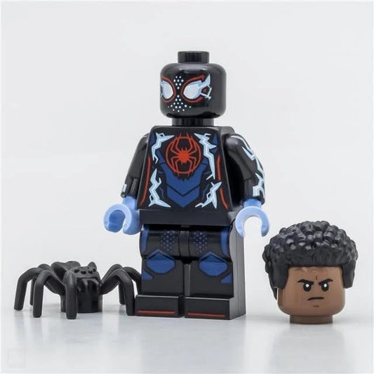 LEGO Miles Morales 71050 Spider-Verse figure, ideal for display and collection.
