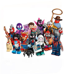 LEGO Spider-Verse Peter Parker Werewolf minifigure with included accessories for complete build