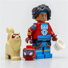 LEGO Pavitr Prabhakar minifigure from Spider-Verse for display and creative builds