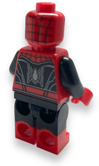 LEGO Spider-Man minifigure posing as a hero for action-packed adventures