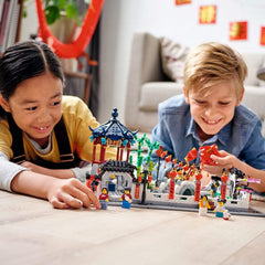 LEGO Spring Lantern Festival lanterns and moon gates inspire creative setups.