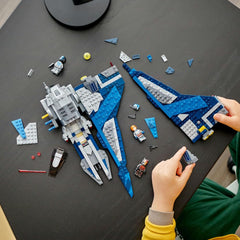 LEGO Star Wars Mandalorian Starfighter spring shooters for battles