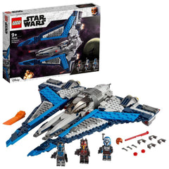 LEGO Star Wars Mandalorian Starfighter wings for dynamic action poses