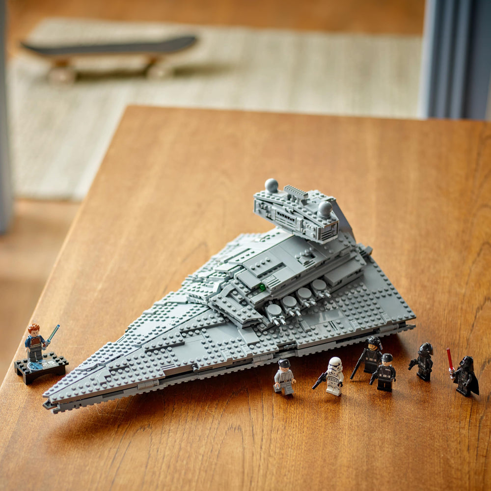LEGO Star Wars Darth Vader figure among seven minifigures for iconic battles