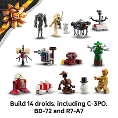 Buildable droids and tools from LEGO Star Wars Advent Calendar 2025 fuel imagination