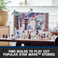Darth Vader beach scene from LEGO Star Wars Advent Calendar 75340