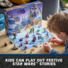 LEGO Star Wars Advent Calendar 75366 Gonk droid reindeer adds festive fun.
