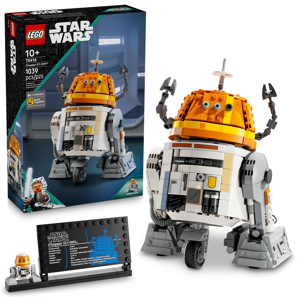 LEGO Star Wars Ahsoka Chopper figure ready for display and play.