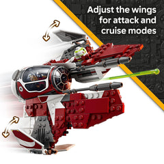 LEGO Star Wars Interceptor with two spring-loaded shooters for battles