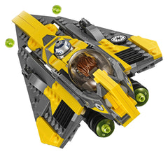 LEGO Star Wars Anakin's Jedi Starfighter comes with R2-D2 droid for character interactions