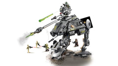 LEGO Star Wars AT-AP Walker 75234 rear view reveals sturdy build and design.