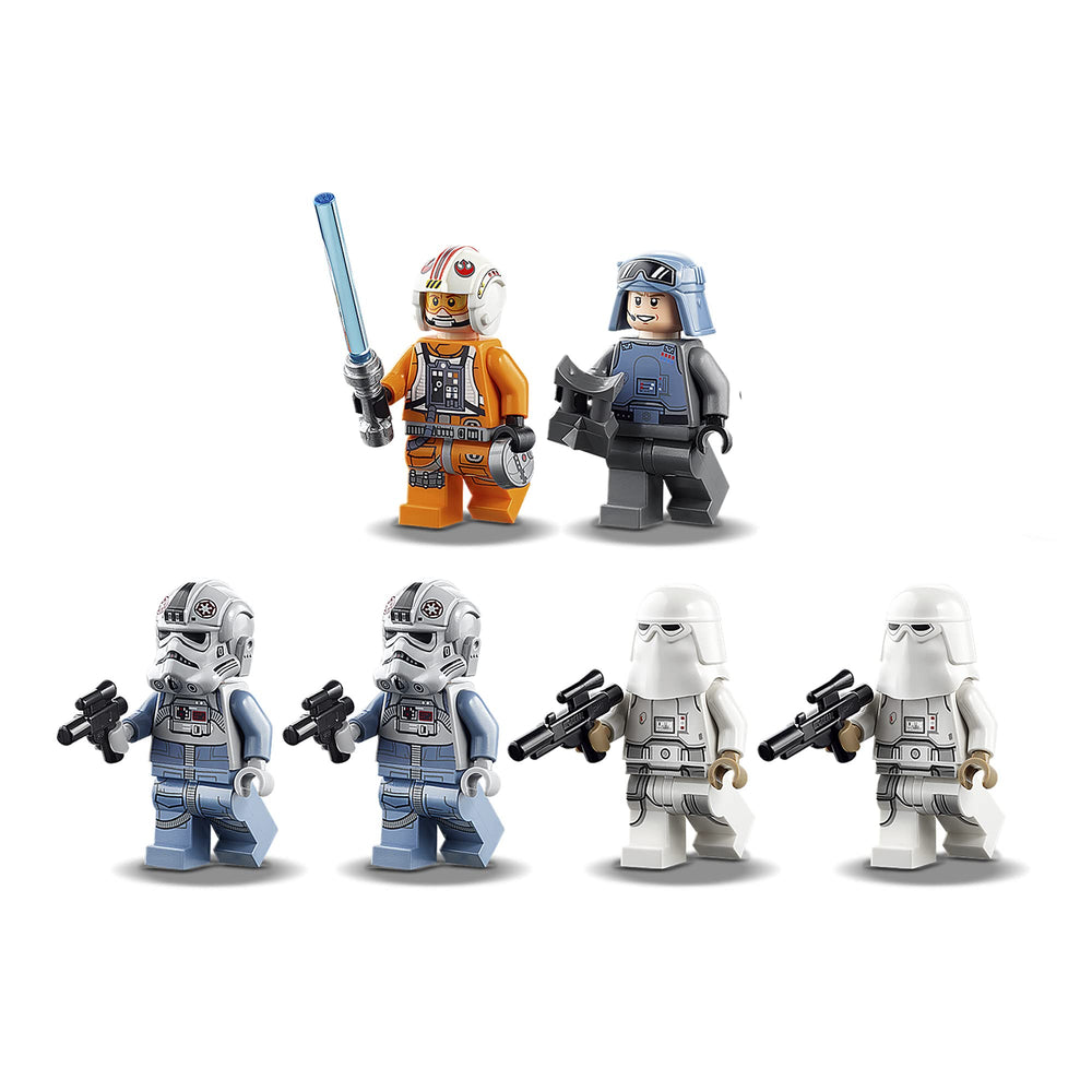 LEGO Star Wars AT-AT 75288 bottom hatch stores the thermal detonator element.