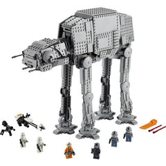 LEGO Star Wars AT-AT 75288 opening cockpit for accessible crew interaction.