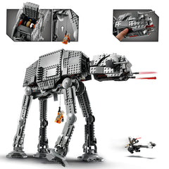 LEGO Star Wars AT-AT 75288 posable legs enable dynamic battle posing.