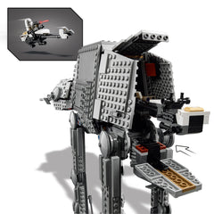 LEGO Star Wars AT-AT 75288 spring-loaded shooters for action moments.