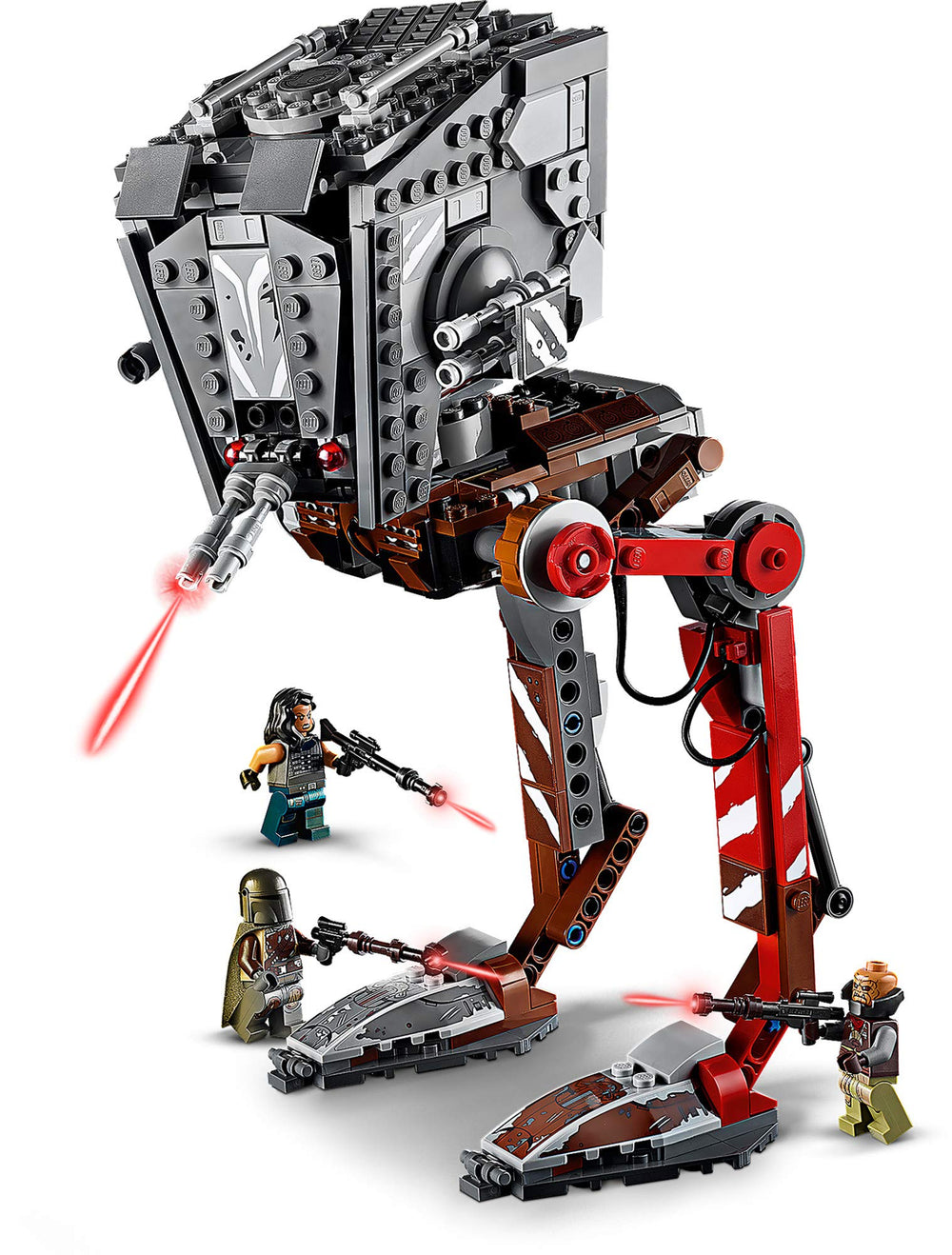 LEGO Star Wars AT-ST Raider 75254 box content supports quick setup
