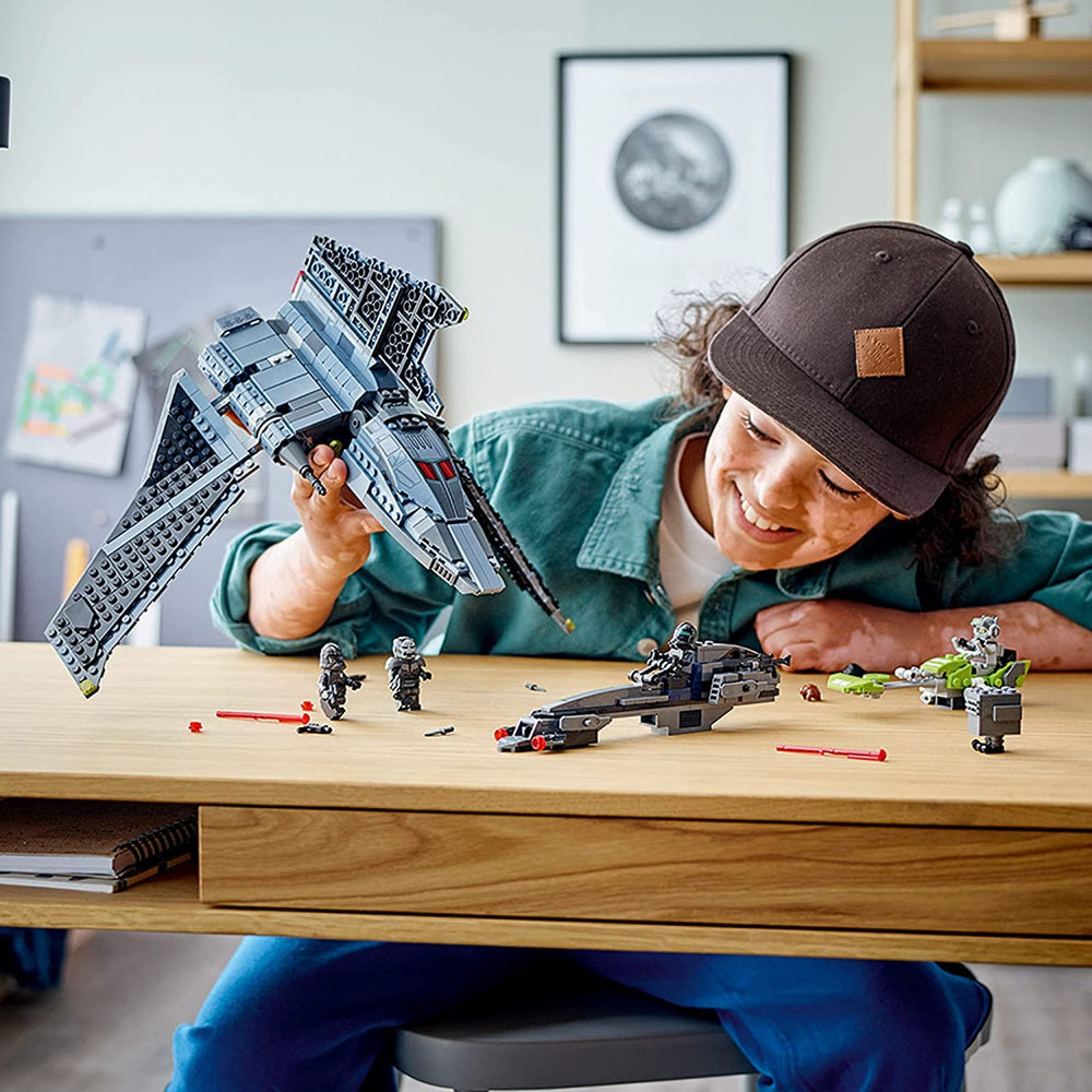 LEGO Star Wars Attack Shuttle wings extended, action-ready play scenarios