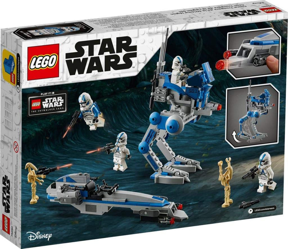 LEGO Star Wars BARC Speeder with two stud shooters fuels fast action.