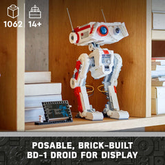 BD-1 head tilting detail showcases poseable charm.