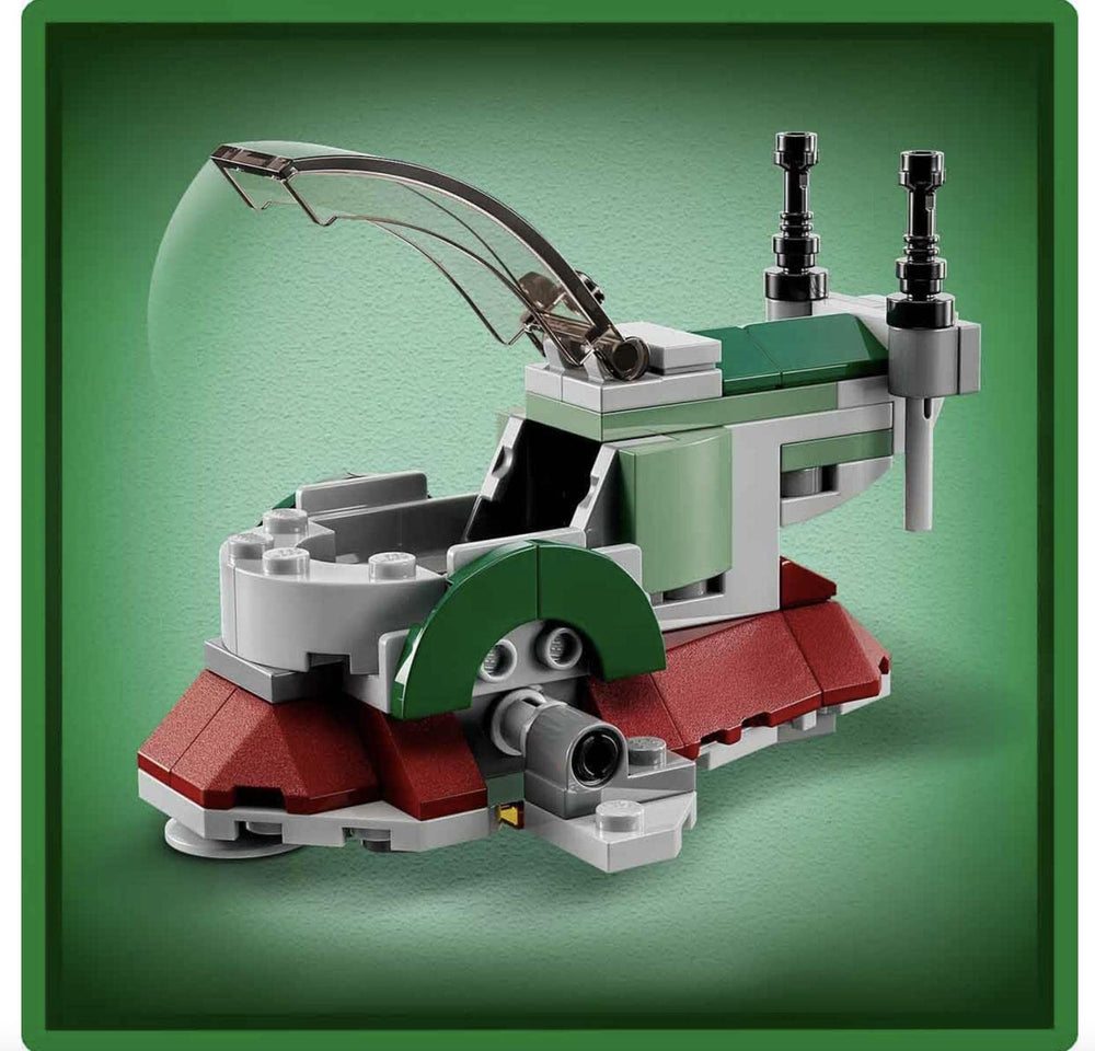 LEGO Star Wars Boba Fett Microfighter jet pack included