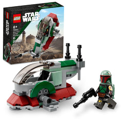 LEGO Star Wars Boba Fett's Starship Microfighter ready for quick-build adventures.