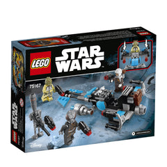 LEGO Star Wars Bossk figure highlighting blue elements on the bike