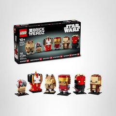 LEGO Star Wars BrickHeadz Phantom Menace 6-figure collection for shelf display