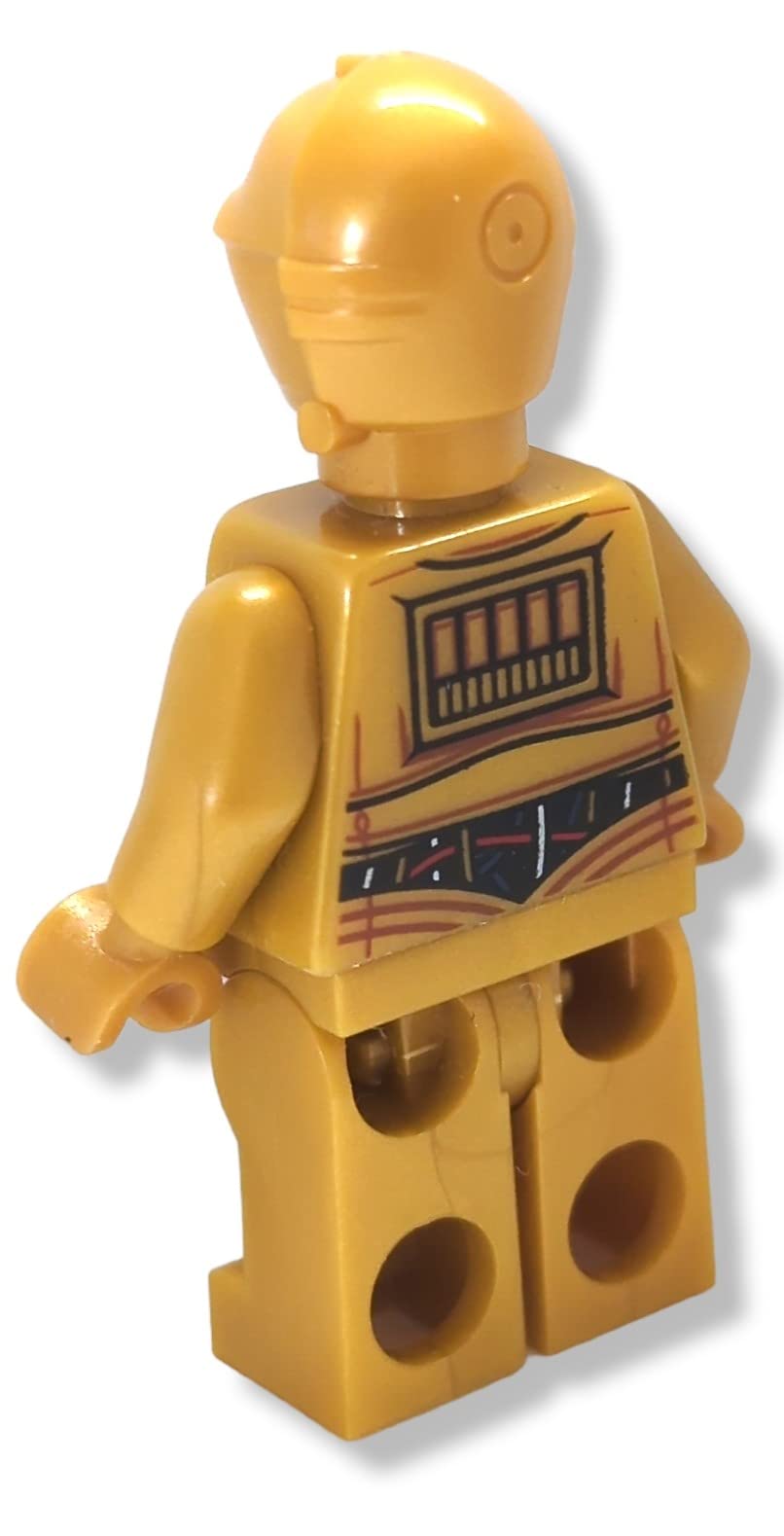 LEGO Star Wars C-3PO minifigure packaging with clear polybag