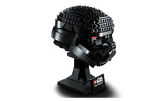 LEGO Star Wars Dark Trooper Helmet detailed crest close-up