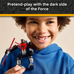LEGO Star Wars Darth Maul Mech articulated arms enable dynamic poses.