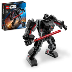 LEGO Star Wars Darth Vader Mech 75368 assembly shows quick-build action for young fans