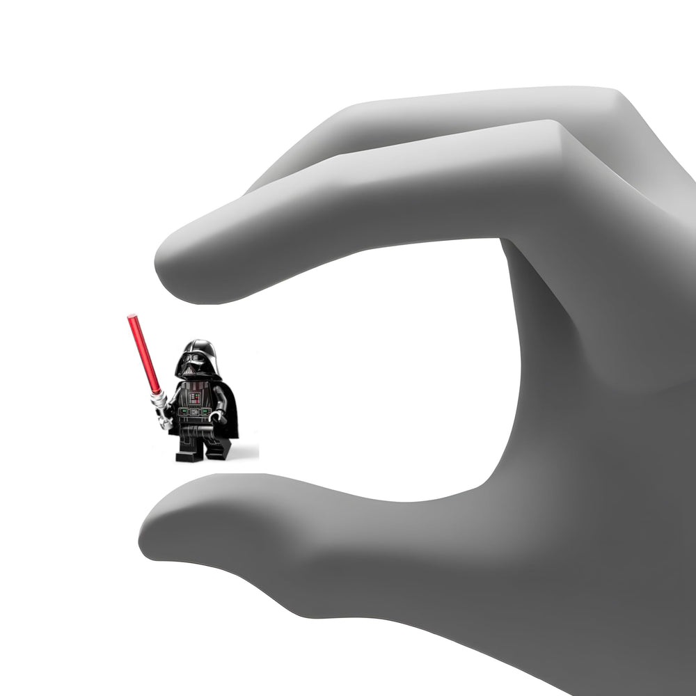 LEGO Darth Vader minifigure extra black cape enables versatile scene customization