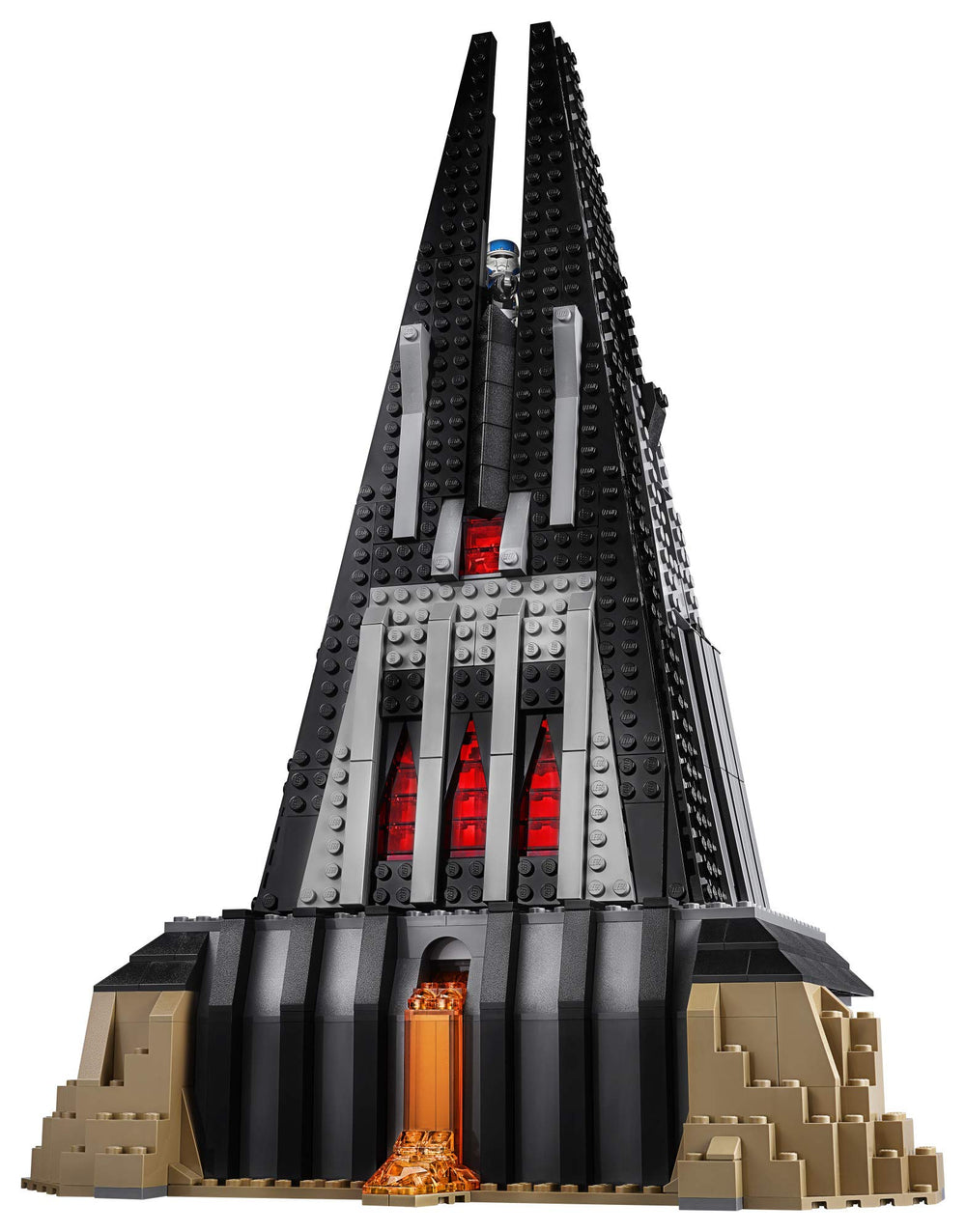 LEGO Star Wars Darth Vader's Castle Sith shrine with holocron for lore-rich scenes.