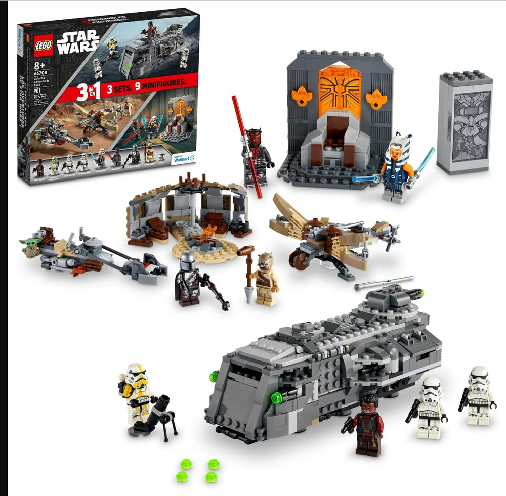 LEGO Star Wars Galactic Adventures 66708 imperial armored marauder model for action play.